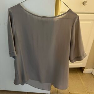 Banana Republic Gray Blouse Top